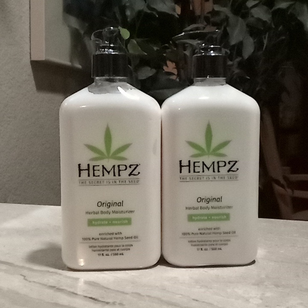 Hempz Original Herbal Body Moisturizer (Two Pack)